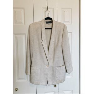 Lauren Alexandra Collection Vintage Linen Blazer